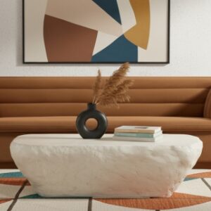 Cascade 94" Velvet Upholstered Fabric Upholstered Sofa