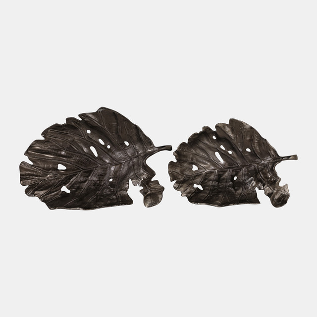 Declanlake Set Of 2 Bronze Bowls 4 (In) - Image 3