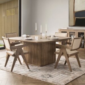 Vander Dining Table - Tawny Brown