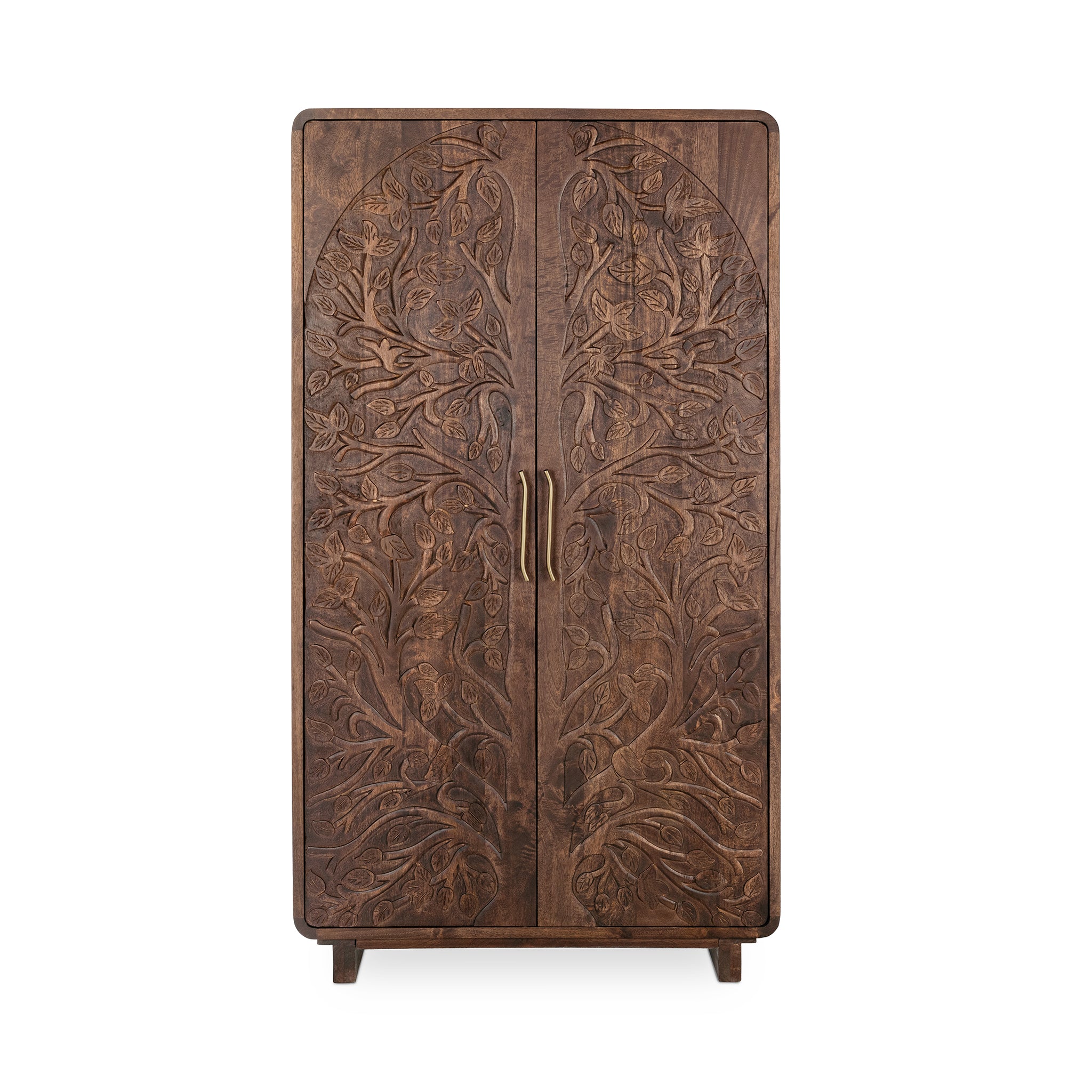 Albero Tall Cabinet - Kona Brown - Image 2