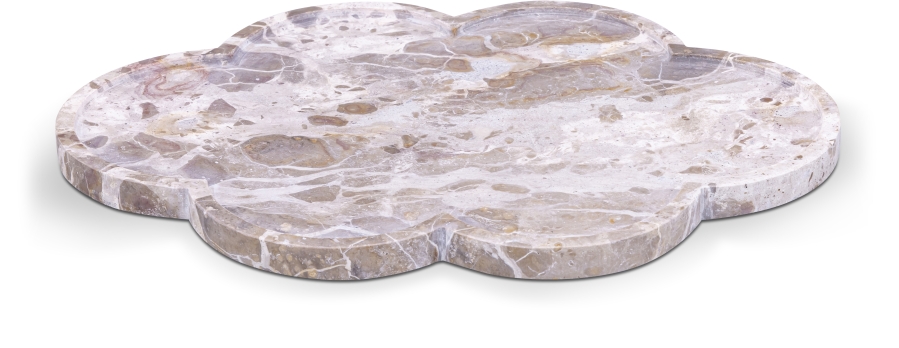 Rimini Marble Clover Shaped Tray - Image 5