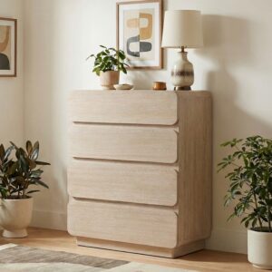 Adagio Solid Wood And Oak Veneer Chest