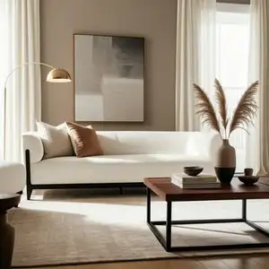 Lutherland Ivory Sofa 30(In)