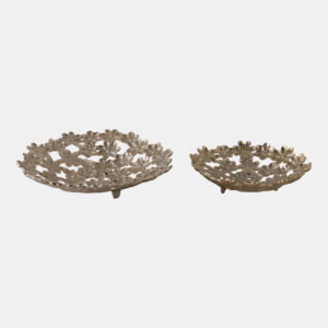 Lynnford Set Of 2 Gold Bowls 4 (In)