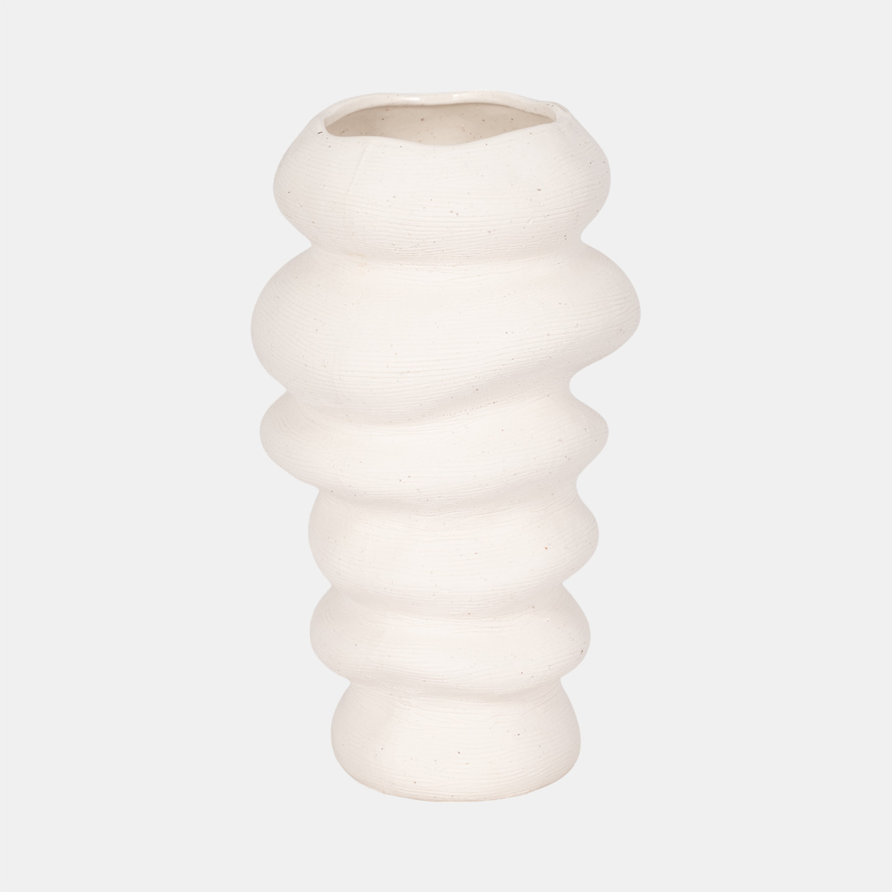 Duttonmore White Vase 12 (In)